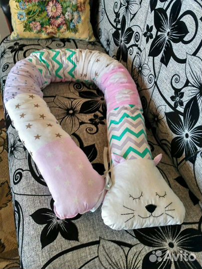 Подушка для беременных или детский бортик, игрушка