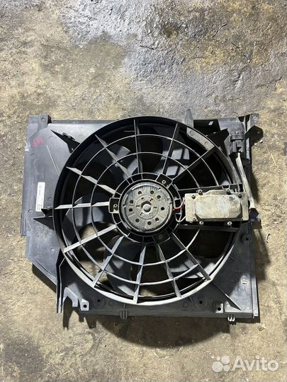 Электро вентилятор на bmw e46