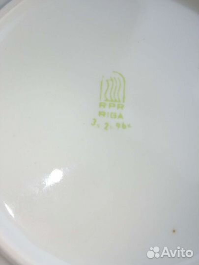 Чашка с блюдцем, фарфор