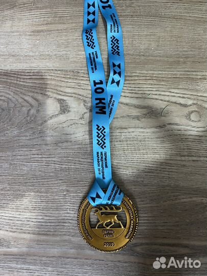 Медаль Пермский марафон