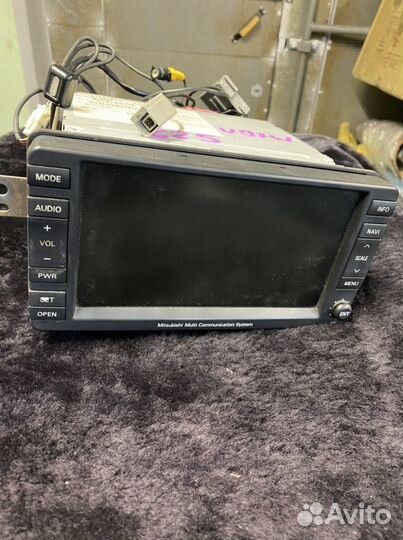 Магнитола 8750A072 Mitsubishi Pajero 4