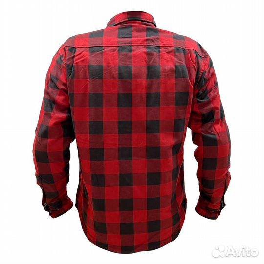 Мотокуртка MCP Rebel-kevlar bordo