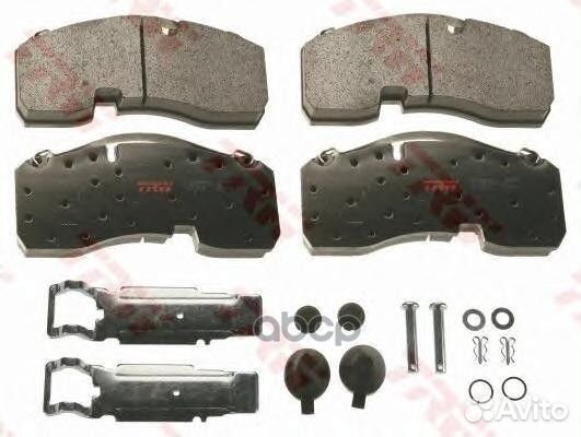 GDB5092 колодки дисковые 29165 с р/к 210.5x92