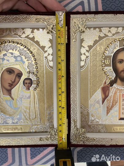 Икона складень венчальный