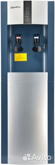 Кулер Aqua Work 16 LD/EN серебристый с синим