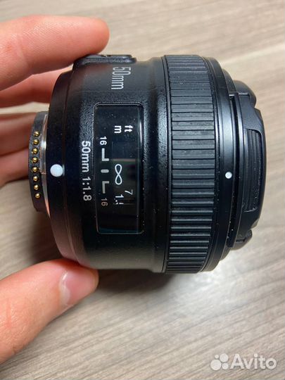 Объектив yongnuo af 50mm f/1.8