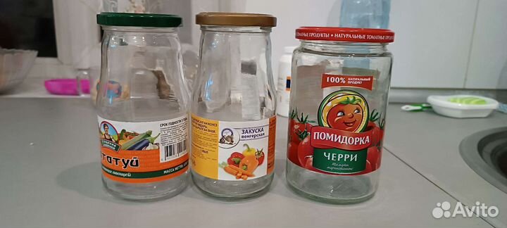 Банки стеклянные