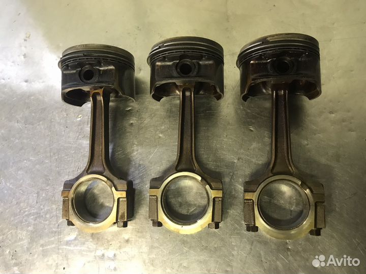 Поршень+шатун eddb Ford Zetec 2.0 Focus 1 Maverick