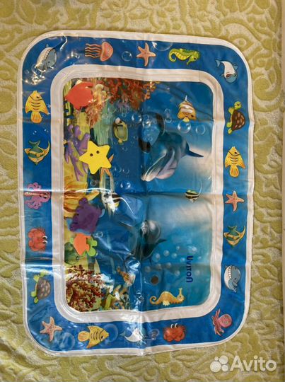 Плавательный круг для малышей и водяной коврик