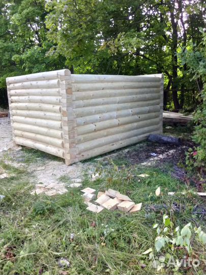 Сруб для бани