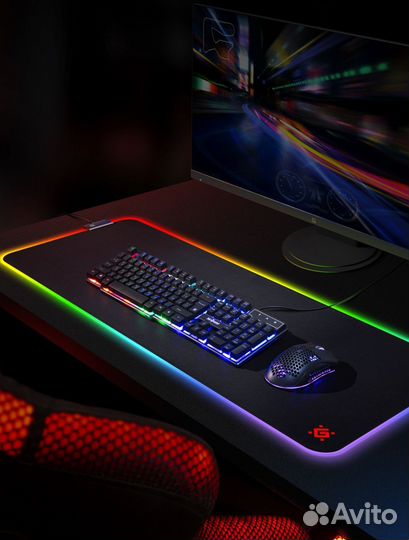 Коврик для мыши RGB 800x300x4mm Новые