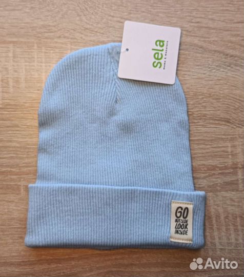 Новая шапка-бини Sela для девочки 54