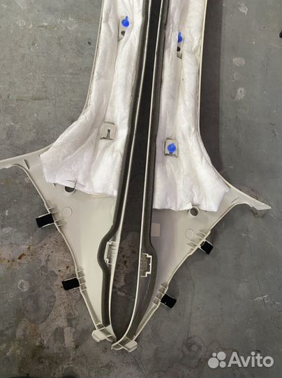 Накладки передних стоек Ford Focus 3