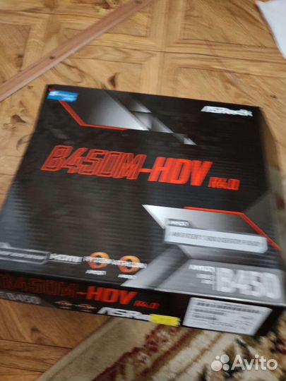 Ryzen 5 2600 в комплекте с B450M-HDV