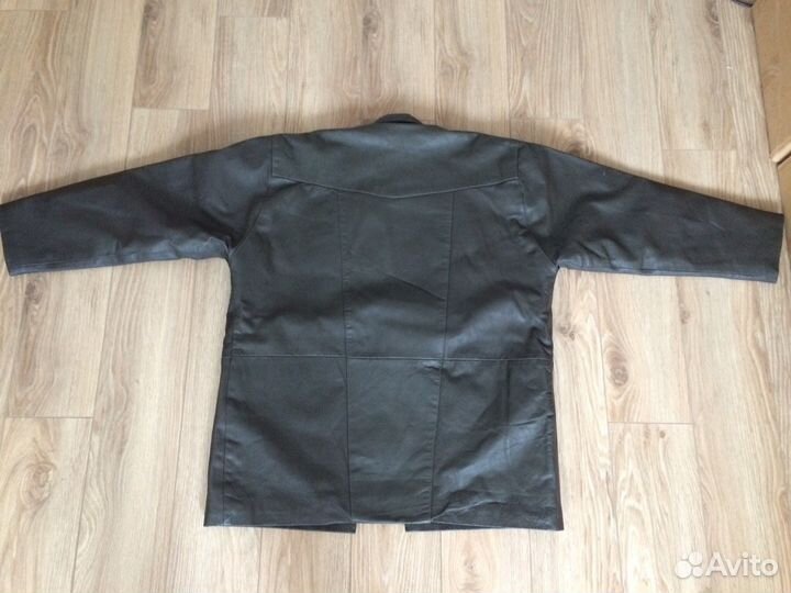 Пиджак кожаный
