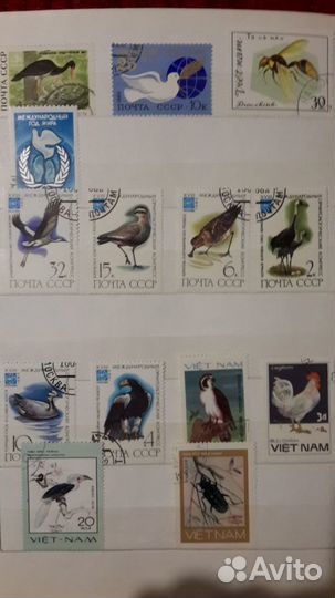 Марки и спичечные этикетки времён СССР с альбомом