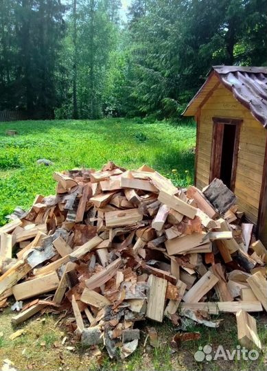 Дрова колотые Ольха