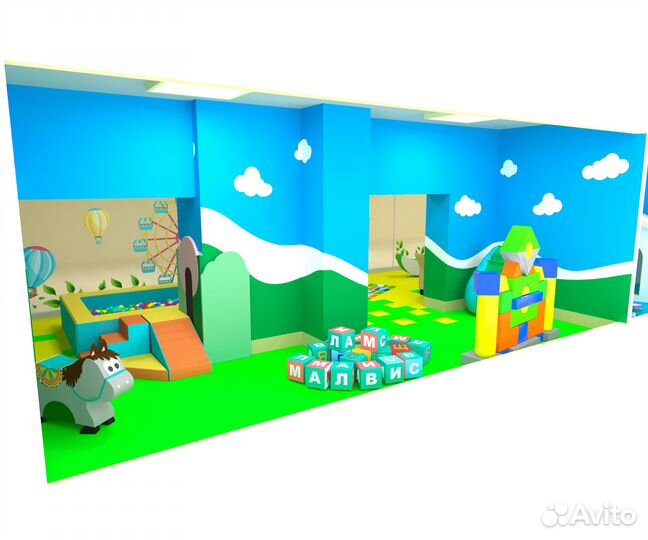 Мягкая игровая комната - Спа Престиж от 40 м2