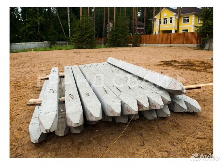 Сваи забивные железобетонные