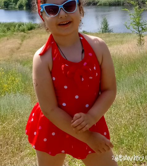 Купальник для девочки 110, 116