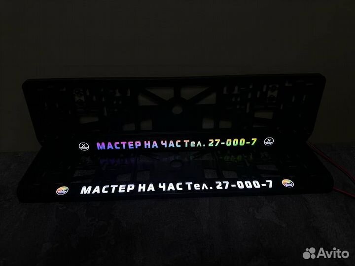 Рамка с led подсветкой по вашему дизайну