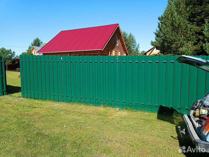 Заборы,Навесы,Крыши,Полы