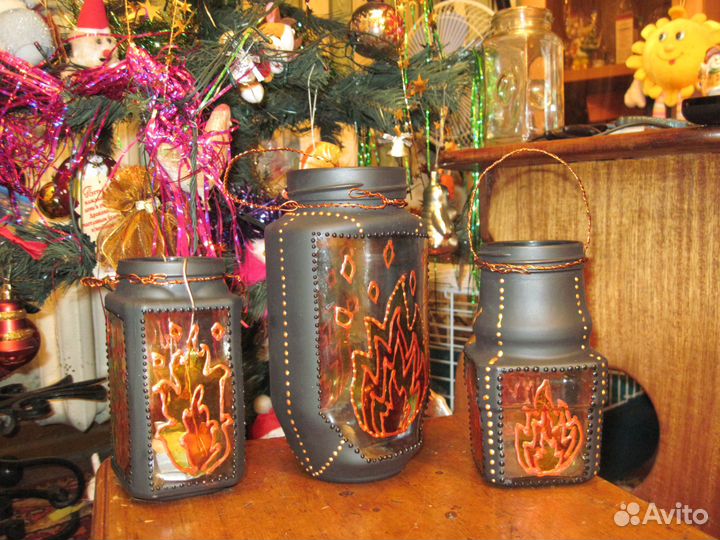 Витражные Фонарики