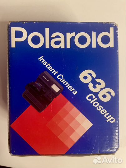 Polaroid 636 instant camera closeup