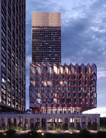 2-к. квартира, 66,1 м², 23/55 эт.