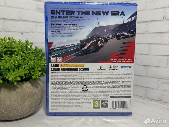 F1 22 ps5 русские субтитры