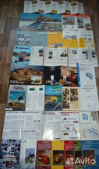 Техника Проспекты времён СССР Дорожно строительной