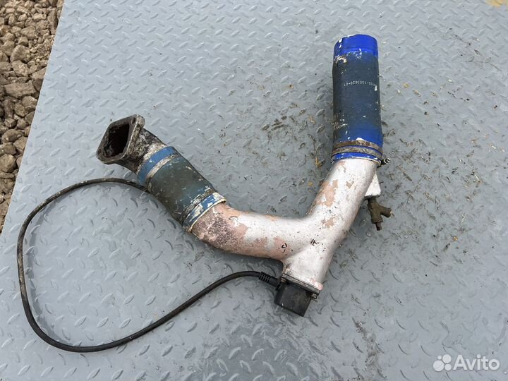 Подогрев Патрубок водяной Камаз 55111
