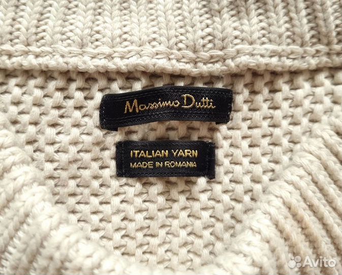 Кофта вязаная Massimo Dutti кашемир