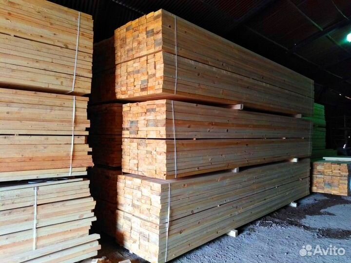 Долголетние доски из лиственницы разных сечений