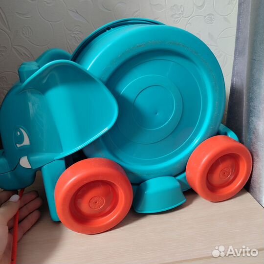 Конструктор каталка слон megabloks