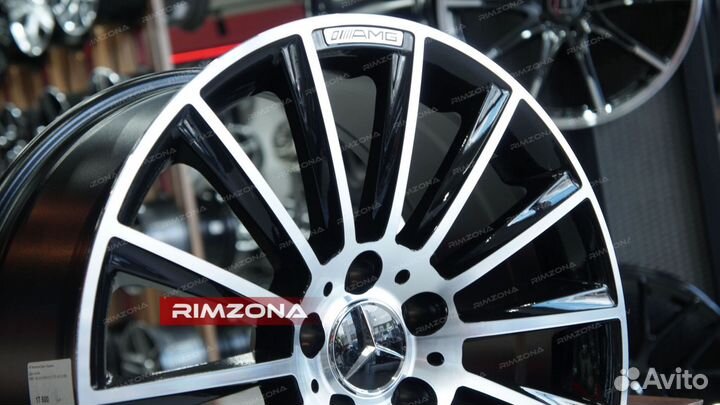 Литые диски R19 на Mercedes C-Class. Эфф1