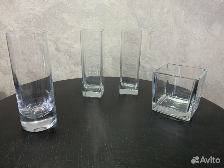 Бокалы под мартини вазочки IKEA