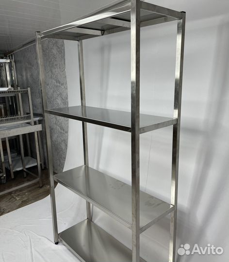 Стеллаж из нержавейки