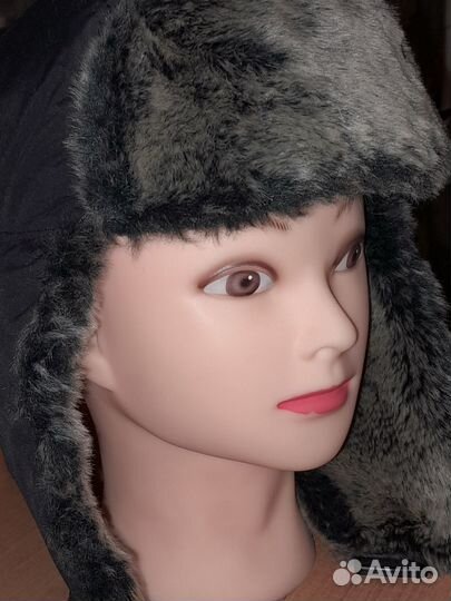 Мужская зимняя шапка ушанка