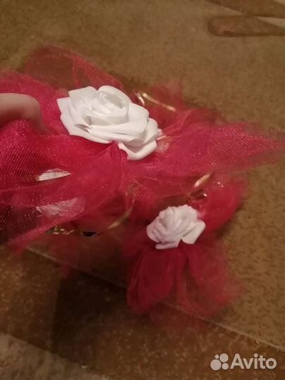 Свадебные украшения на машину