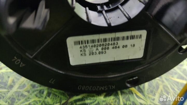 Подрулевой шлейф Mercedes-Benz Clk 280 купе 3.0