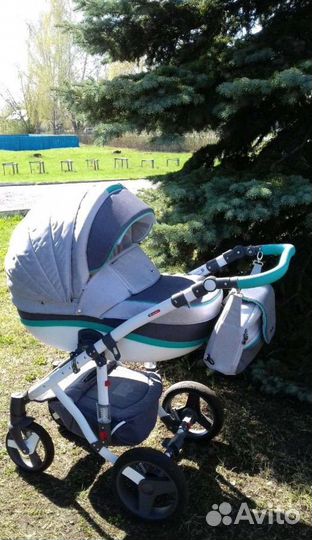 Коляска 2 в 1 bebe mobile