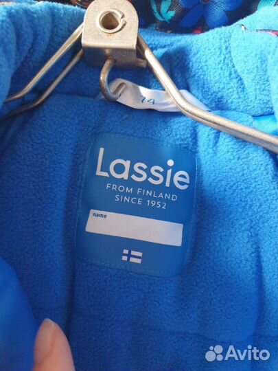 Комбинезон новый зимний детский Lassie 74