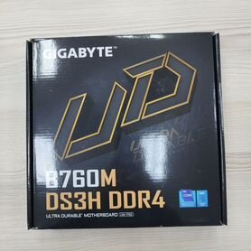 Комплект i3-12100F + gigabyte B760M DS3H DDR4