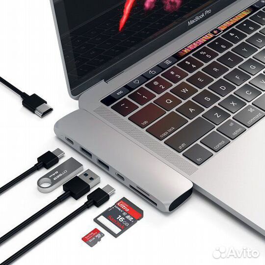 Хаб для MacBook Satechi Pro Hub