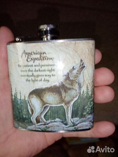 Фляжка из нержавейки