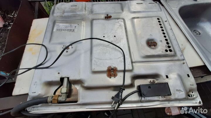 Газовая панель и баллон