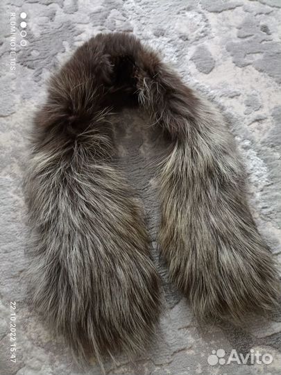 Воротник из чернобурки