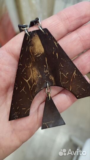 Колье из кокоса Куба