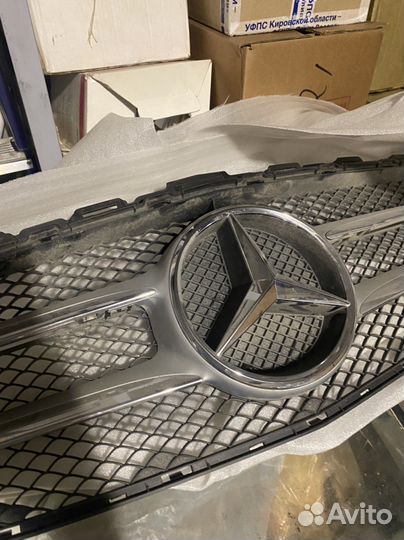 Решетка радиатора mercedes amg (c класса)